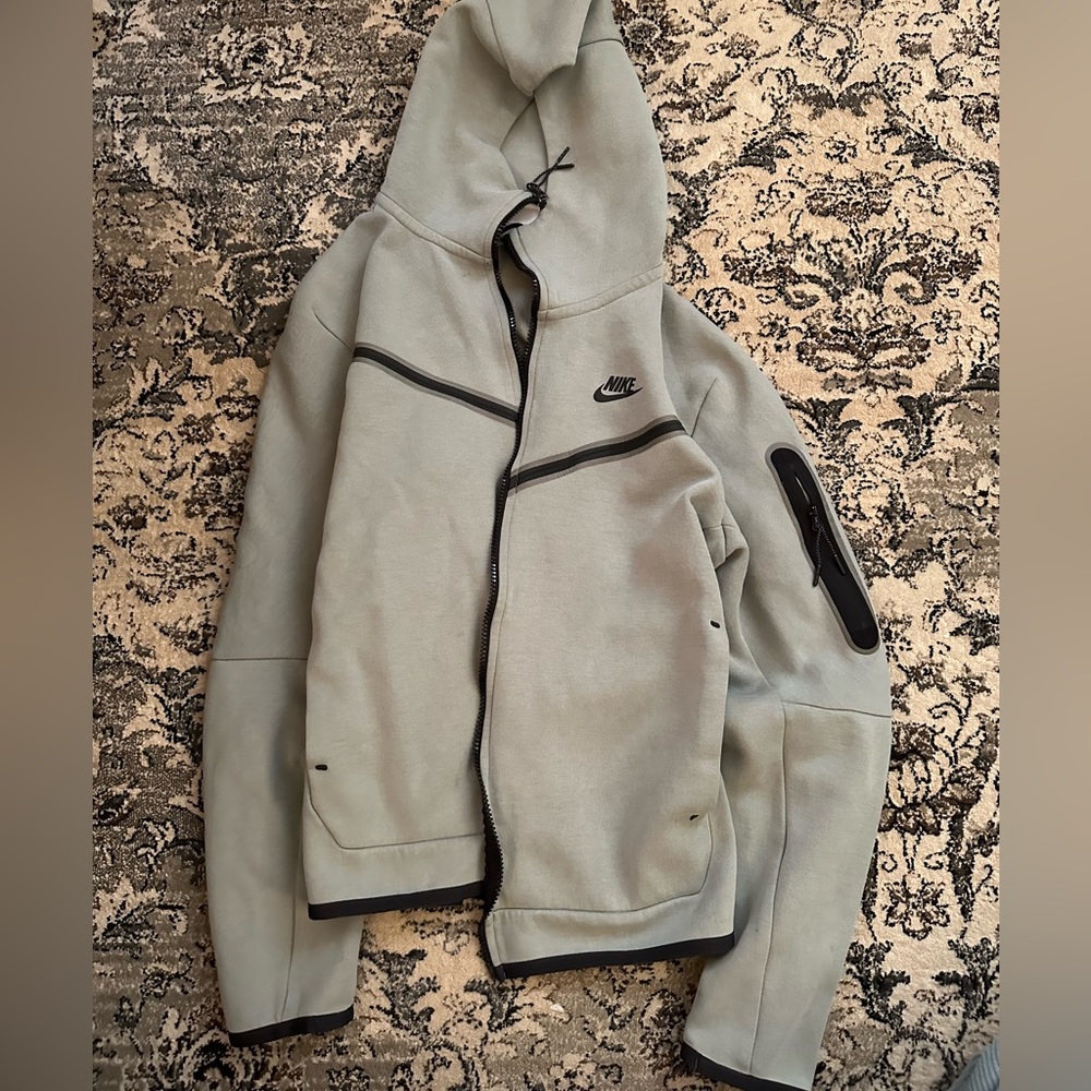 Gray Men’s Nike Tech Zip Up